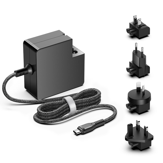 USB TYPE-C Charger 65W International Universal Plug EU AU UK EU 65w Power Adapter Laptop Charger Type c UL Power Supply