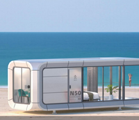 Maison préfabriquée personnalisée en conteneur extensible de 20 pieds ou 40 pieds avec cuisine, villa, logement préfabriqué, maisonnette portable, maison mobile