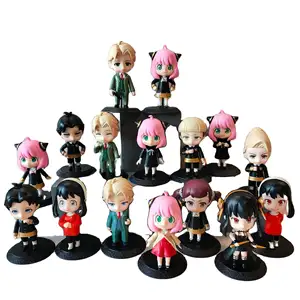 8 Pçs/Set Anime X Brinquedos Familiares 10cm Anya Crepúsculo Figura Loid Forger Yor Brinquedo Modelo PVC Bonecas