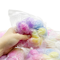 Set 2Pcs Cakar Kucing Bulu Halus Kawaii Squishy Slow Rising, Mainan Pereda Stres Sensorik, Hadiah Unik