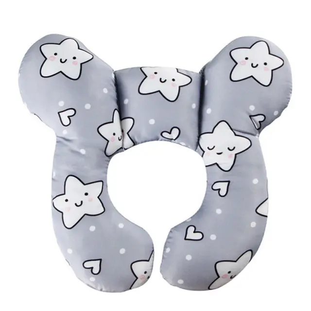 New Baby Pillow Protection Car Seat Head and Neck Newborn Children U-shaped Headrest Toddler Pad