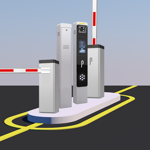 JWSY J-DZ101 trafik bariyeri erişim sistemi 120W Motor otomatik düz Metal sonrası uzaktan kumanda bom için ayarlanabilir hız - Product Image 6