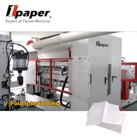 Machine de pliage de papier entièrement automatique Zhejiang V-Fold intelligente avec PLC, boîte de vitesses et moteur – Haute capacité