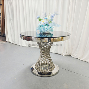 Design moderne <span class=keywords><strong>de</strong></span> haute qualité SMOOTHSilver <span class=keywords><strong>Table</strong></span> à gâteau en acier inoxydable <span class=keywords><strong>Table</strong></span> <span class=keywords><strong>de</strong></span> mariage pour salle à manger pour hôtels - Product Image 1