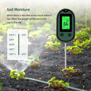 Sesli Alarm ekranı renk uyarısı ile dijital toprak ölçer <span class=keywords><strong>5</strong></span> 1 toprak güneş ışığı ve nem ve sıcaklık ph test cihazı bahçe için, - Product Image 5