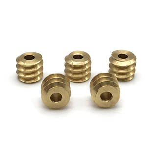 Piezas de torneado de mecanizado CNC personalizadas, engranajes de aluminio y latón, engranajes de transmisión de precisión, engranaje recto fabricado en acero inoxidable - Product Image 2