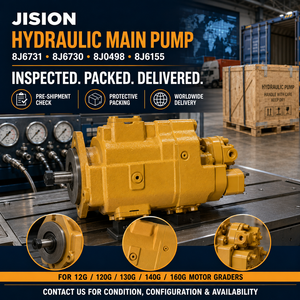 ปั๊มไฮดรอลิกหลัก JISION สำหรับรถเกรดเดอร์ รุ่น 8J6731 · 8J6730 · 8J0498 · 8J6155 สำหรับรุ่น 12G · 120G · 130G · 140G · 160G - Product Image 2