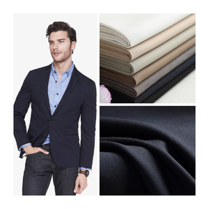 10 ans d'expérience dans la fourniture de tissus TR, 80% polyester <span class=keywords><strong>20</strong></span>% viscose, tissu sergé uni coloré pour vêtements d'enfants, garçons et filles, costumes extensibles - Product Image 1
