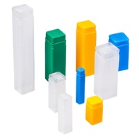 PP carbure hss foret hélicoïdal tube d'emballage boîte en plastique pour forets GRP perceuse boîte d'emballage CNC outil boîte d'emballage