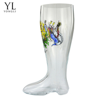 Chope à bière allemande en verre de gros volume sur mesure, 1L, Das Boot