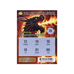 Cartes de loterie personnalisées format petit, prix avantageux, designs variés, impression numérique en gros, cartes à gratter - Product Image 4