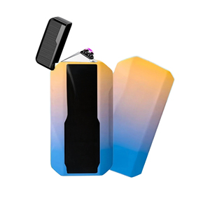 Encendedor LED con Forma <span class=keywords><strong>de</strong></span> Llama Azul, Diseño Clásico <span class=keywords><strong>de</strong></span> Metal, Personalizable al por Mayor, <span class=keywords><strong>para</strong></span> Camping y Uso Diario - Product Image 4