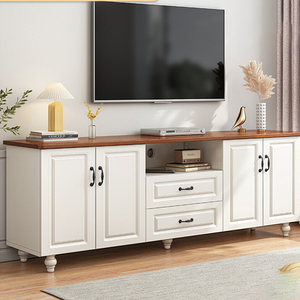 Modern Nordic Luxury White Tv Stand Unit Cabinet Console