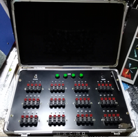 48 canaux télécommande systèmes de tir avec batterie rechargeable 12v étape fontaines machine