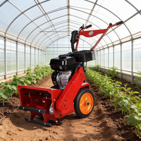 Micro-cultivateur agricole haute performance, idéal pour le travail du sol, adapté à divers types de sols, lames durables, poignée confortable.