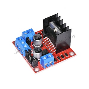 Jeking Dual H-Bridge Carte contrôleur de module de pilote de moteur pas à pas DC <span class=keywords><strong>L298N</strong></span> - Product Image 3