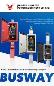 HUAPENG IS0-certified Safety Busbar Trunking Aluminum 800A Commercial Complex 800A Busway - Product Image 5