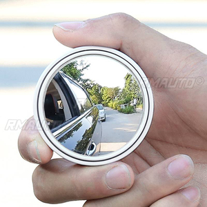 2Pcs 360 Degree Adjustable Blind Spot <b>Mirror</b> <b>Car</b> Auxiliary Rearview Convex <b>Mirror</b> Round Frame Wide Angle <b>Mirrors</b> for <b>Car</b> Reverse - Product Image 3
