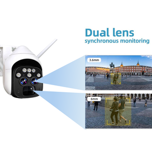 Caméra réseau Nie 5MP CMOS à activation sonore, images nettes et claires, performances en basse lumière, anti-vandalisme, idéale pour les magasins et les bureaux - Product Image 4