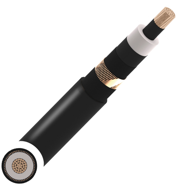 BS7870-4.10 19/33kV Copper Single Core Unarmoured LSZH Cable Medium Voltage Cable for Power Distribution