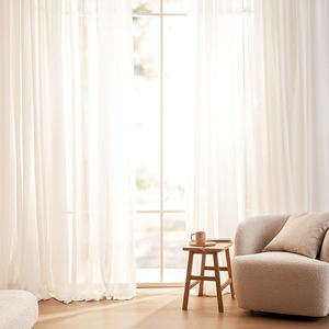 Cortinas Translúcidas de Tul Plisadas y Bordadas para Dormitorio u Oficina, Diseño Moderno y Elegante - Product Image 3