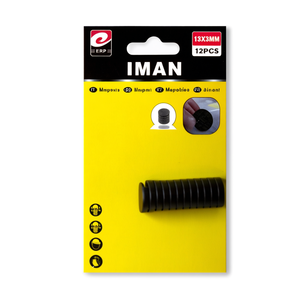 แม่เหล็กกลม 12 ชิ้น ขนาด 15x3 มม. สำหรับติดตู้เย็น ใช้สำหรับโปรโมชั่น - Product Image 1