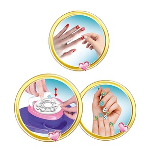 Samtoy-juego <span class=keywords><strong>de</strong></span> simulación no tóxico, pegatinas cosméticas <span class=keywords><strong>para</strong></span> <span class=keywords><strong>uñas</strong></span>, esmalte artístico, juguetes <span class=keywords><strong>de</strong></span> maquillaje <span class=keywords><strong>para</strong></span> <span class=keywords><strong>niñas</strong></span> - Product Image 3
