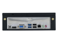 Mini PC avec carte graphique Mini ordinateur de bureau sans ventilateur Max 8 Go de RAM | Évents de dissipation de la chaleur | PC à petit facteur de forme