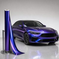 Film Pelindung Cat Mobil Grosir Logo Kustom PPF Warna Berubah Aurora Realm untuk Mobil Mewah