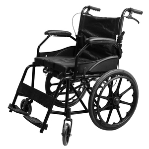 Kursi roda lipat Portable, kursi roda listrik ringan - Product Image 3