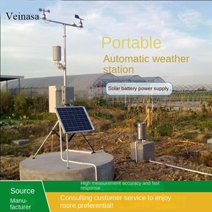Estación Meteorológica Automática Portátil Marca Veinasa PAWS009, Nueve <span class=keywords><strong>Elementos</strong></span> Meteorológicos, Rendimiento Estable, Soporte Personalizado - Product Image 2