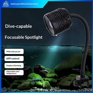 Foco LED Ajustable y Ecológico de Plástico ABS para Peceras Sudamericanas con Enfoque Variable, Embalaje en Caja, 10W - Product Image 2