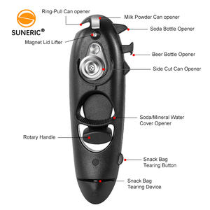 Seis en uno, hoja de borde liso <span class=keywords><strong>para</strong></span> <span class=keywords><strong>zurdos</strong></span>, nueva llegada, fácil de usar, abrebotellas blando con mango largo - Product Image 4