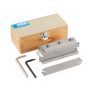 Fervi T090 external threading and cutting <b>tools</b> for <b>lathes</b> - Product Image 1