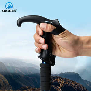 ไม้เท้าเดินป่าคานเลอ อลูมิเนียมอัลลอยด์ ปรับความยาวได้ ปลายยาง สำหรับการเดินป่ากลางแจ้ง - Product Image 3