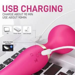 2in1 Amz <span class=keywords><strong>Vibrator</strong></span> <span class=keywords><strong>Dildo</strong></span> Kepala Ganda Terlaris untuk Wanita, Mainan Seks untuk Wanita, Tongkat Pijat AV, Produk Pijat Lainnya% - Product Image 6