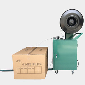 Semiauto polypropylene vertical pp automatic pallet strapping strap machine