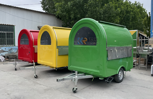 Camion <span class=keywords><strong>de</strong></span> restauration mobile Camion <span class=keywords><strong>de</strong></span> crème glacée Pizza Hot Dog Chariot remorque entièrement équipé Petit 7,2ft en vente aux États-Unis - Product Image 6