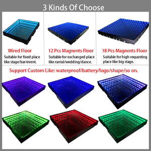 Đèn sân khấu Tempered Glass 3D Magnetic <span class=keywords><strong>Dance</strong></span> <span class=keywords><strong>Floor</strong></span> <span class=keywords><strong>DMX</strong></span> Infinity gương Bảng điều chỉnh Led <span class=keywords><strong>Dance</strong></span> <span class=keywords><strong>Floor</strong></span> đối Wedding party - Product Image 3