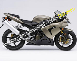 Carenado para <span class=keywords><strong>Kawasaki</strong></span> <span class=keywords><strong>Ninja</strong></span> ZX-10R ZX 10R <span class=keywords><strong>2004</strong></span> 2005 <span class=keywords><strong>ZX10R</strong></span> 04 05, Kit de Carenados de Motocicleta de Plástico ABS - Product Image 1