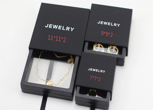 In Stock 3d Packaging Gift Luxury Transparent Display Bracelet Necklace <strong>clear</strong> Window logo Custom <strong>Jewelry</strong> Packaging <strong>Box</strong> - Product Image 4
