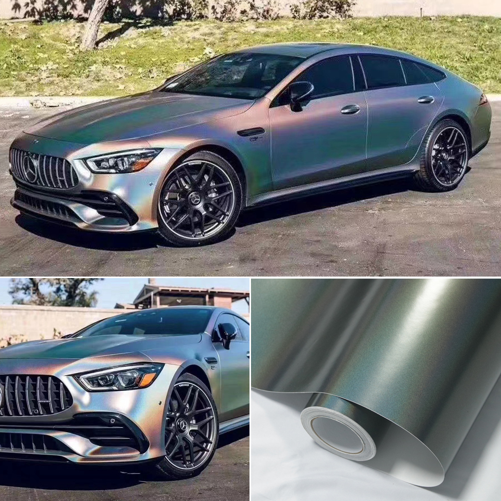 Rainbow Laser Satin Grey
