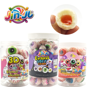कारखाने थोक किफायती फल-स्वाद वाली गामी कैंडी, आंख के आकार की गमी कैंडी, तरल पोपिंग कैंडी, हलाल स्नैक्स - Product Image 3