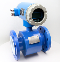 Débitmètre électromagnétique calibré en usine pour l'eau et les liquides, 4-20 mA, Impulsion, RS485, HART, Prise en charge OEM