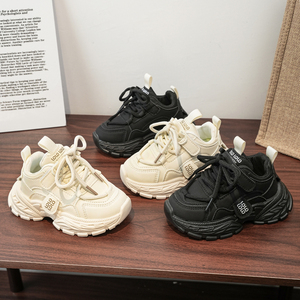 <span class=keywords><strong>Scarpe</strong></span> da ginnastica per bambini, tinta unita, comode, per ragazzi e ragazze, fitness, con suola spessa, rialzate e traspiranti, <span class=keywords><strong>scarpe</strong></span> da corsa casual - Product Image 4