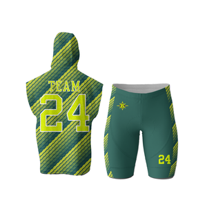 Bestseller Custom Youth 7 v7 Fußball uniformen Sets 7 auf 7 Fußball Hoodies Tank Tops Herren 7 auf 7 Fußball Kompression trikots - Product Image 2