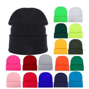 Autumn Winter Solid Color, Baby Knitted <b>Hats</b> Kids Girls Boys Beanies Caps Warm Soft Casual <b>Hats</b> for Children/ - Product Image 3