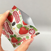 Échantillon d'emballage personnalisé pour sachets de thé vides, sachet anti-humidité à trois soudures latérales, petit format, pour café et thé