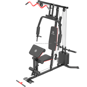 Estación de Gimnasio <span class=keywords><strong>Multifuncional</strong></span> de Alta Resistencia para Entrenamiento de Cuerpo Completo, Máquina de Fuerza Compacta 2 <span class=keywords><strong>en</strong></span> 1 de Doble Carga para Ejercicio <span class=keywords><strong>en</strong></span> Casa - Product Image 1