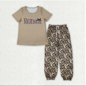 Nuevo Conjunto de Ropa para Mujer GSPO2231, Pantalones Deportivos con Estampado de Camuflaje MAMA para Adultos - Product Image 2